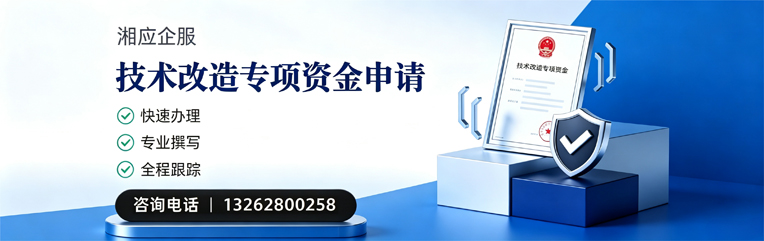 陕西技术改造专项资金申报服务