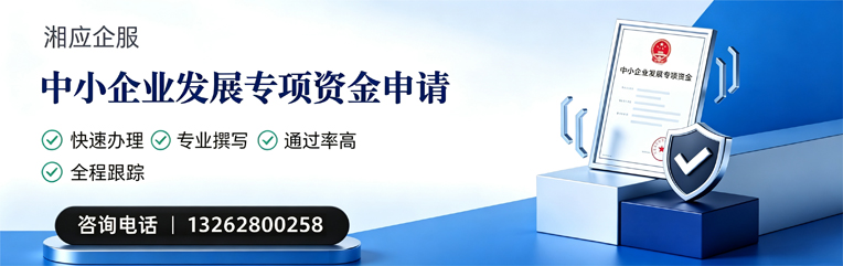 陕西中小企业发展专项资金申报服务