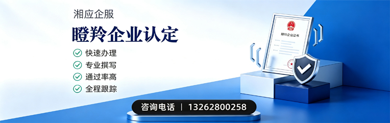 陕西瞪羚企业认定申报服务