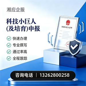 陕西科技小巨人及培育企业申报服务