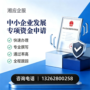 陕西中小企业发展专项资金申报服务