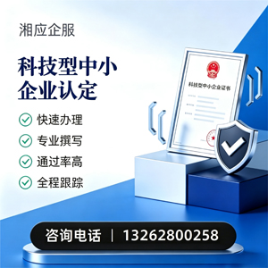 陕西科技型中小企业认定申报服务