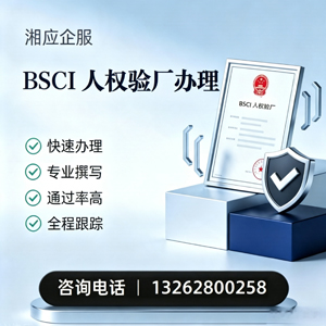 陕西BSCI人权验厂申请服务