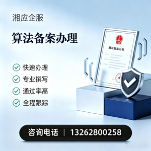 陕西算法备案申报服务
